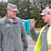Maj. Gen. O'Connor visit, Capt. Scaperotto's brief