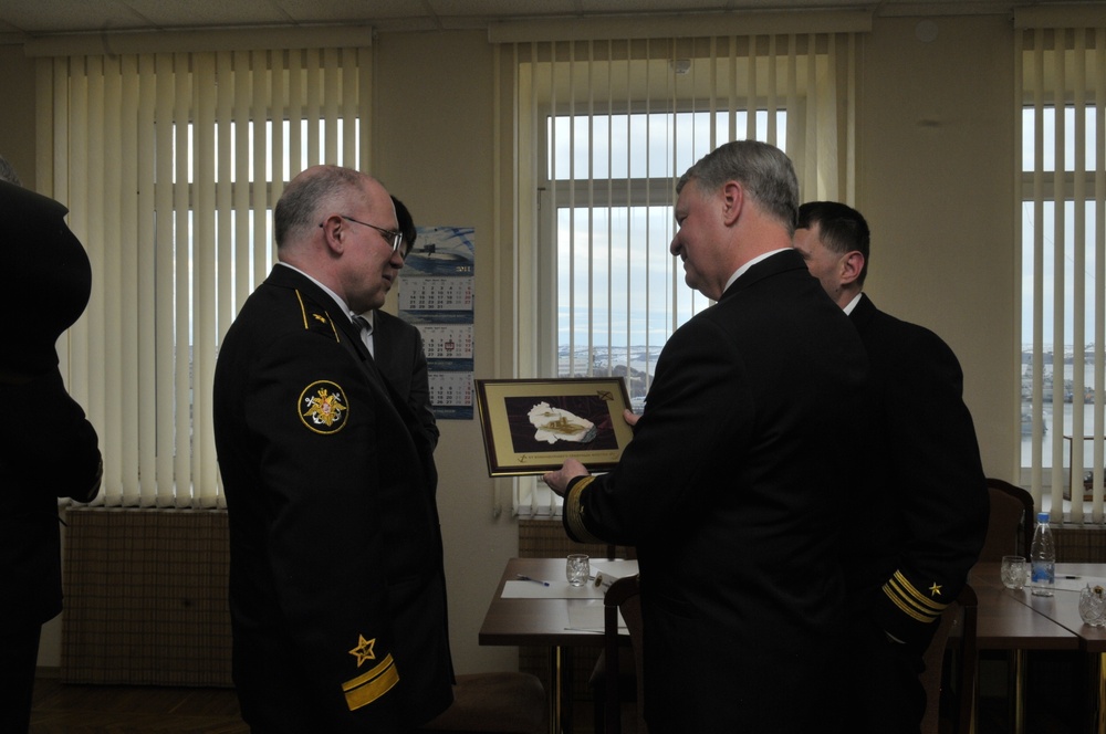 CNO visits Russian fleet