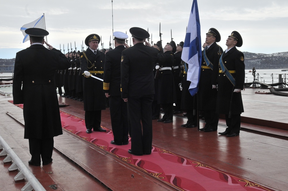 CNO visits Russian fleet