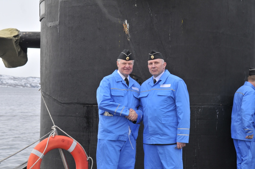 CNO visits Russian fleet