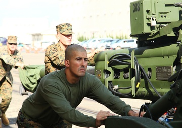Marines arrive at Camp Fuji