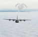 146th Airlift Wing C 130 J drop training flares