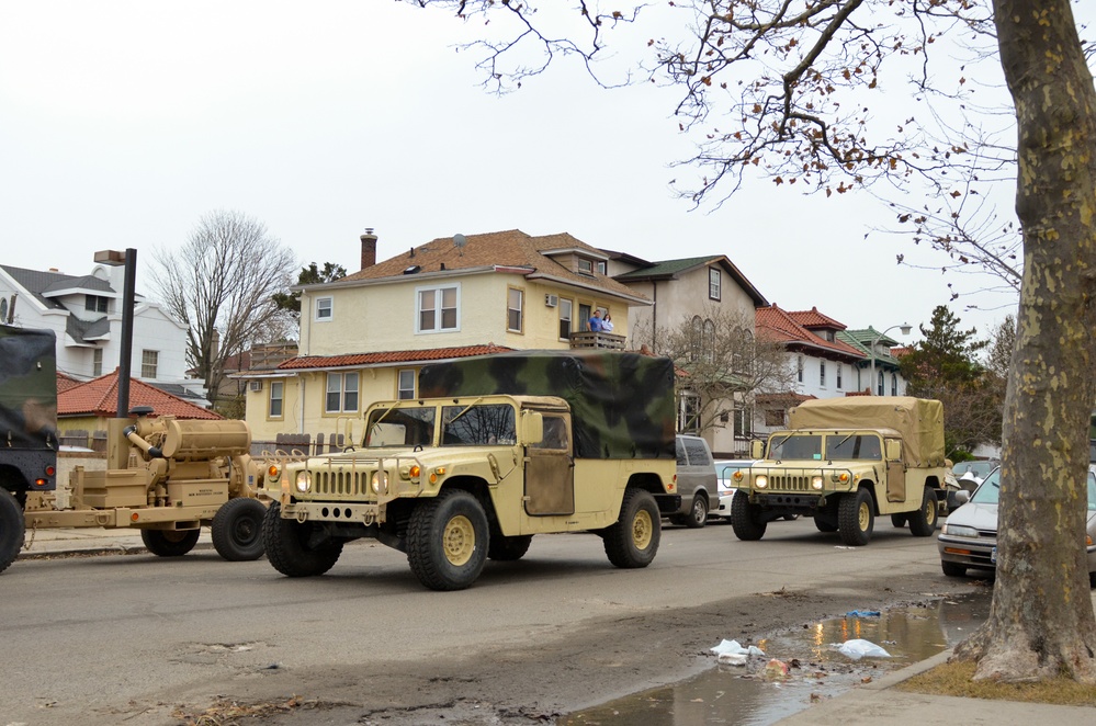 401st Quartermaster Detachment provides hurricane relief to New York residents