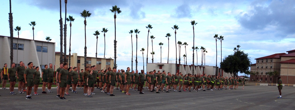 I MEF runs to celebrate USMC birthday