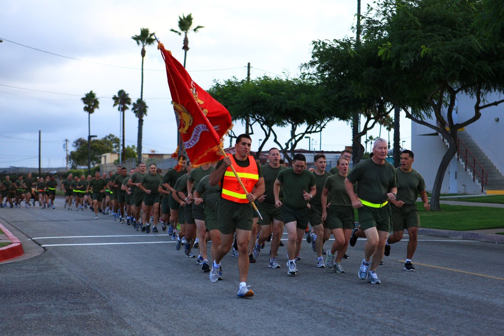 I MEF runs to celebrate USMC birthday