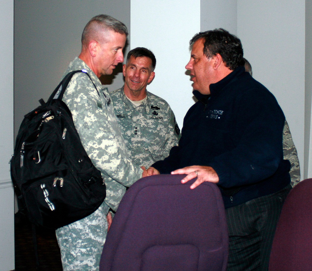 Army North CG meets with NJ governor, discuss state’s emerging needs