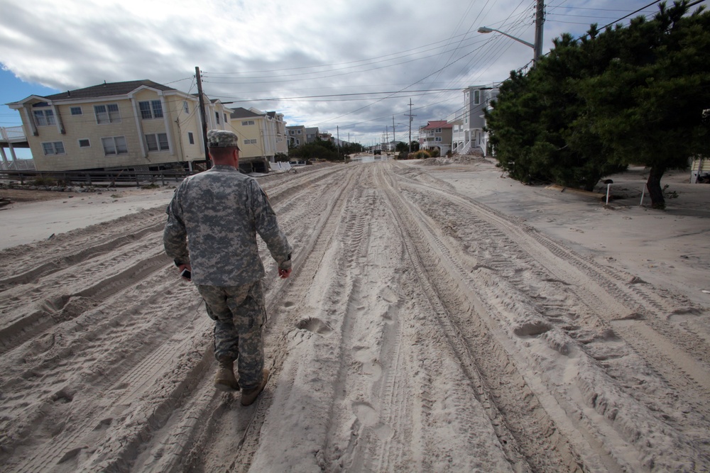 NJ Guard responds to Hurricane Sandy