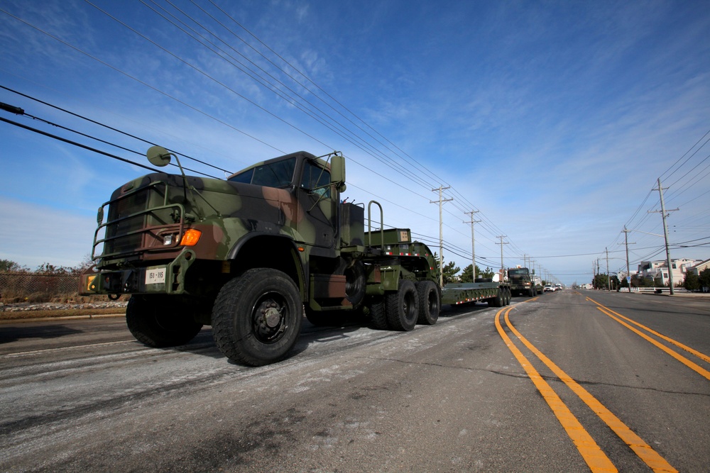 DVIDS Images NJ Guard engineers perform beach replenishment