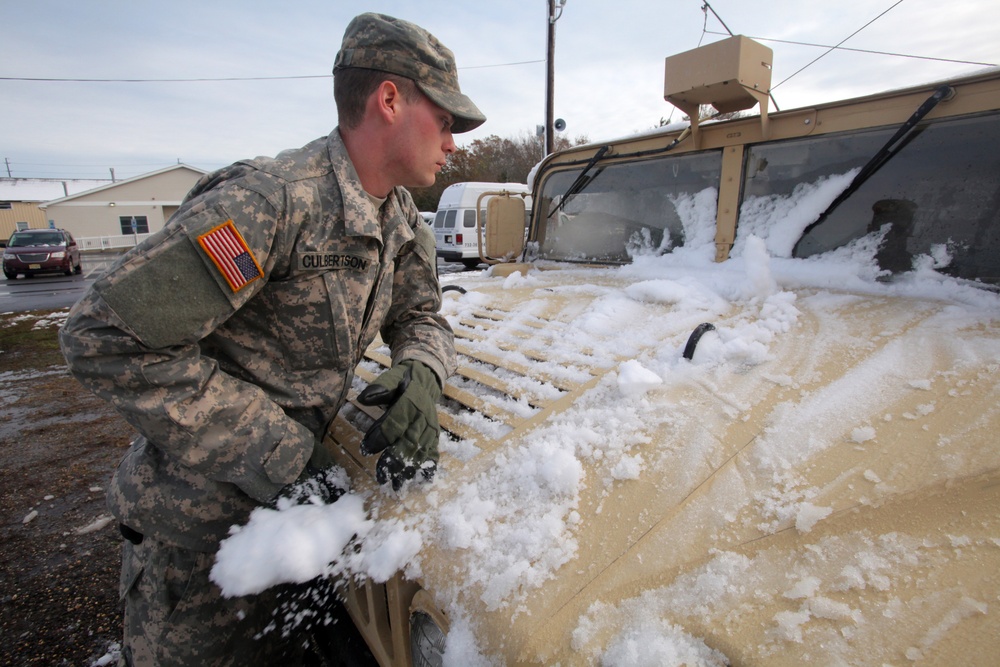 NJ Guard responds to Hurricane Sandy