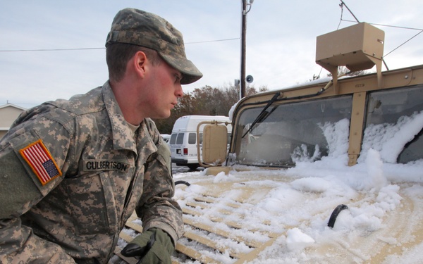 NJ Guard responds to Hurricane Sandy