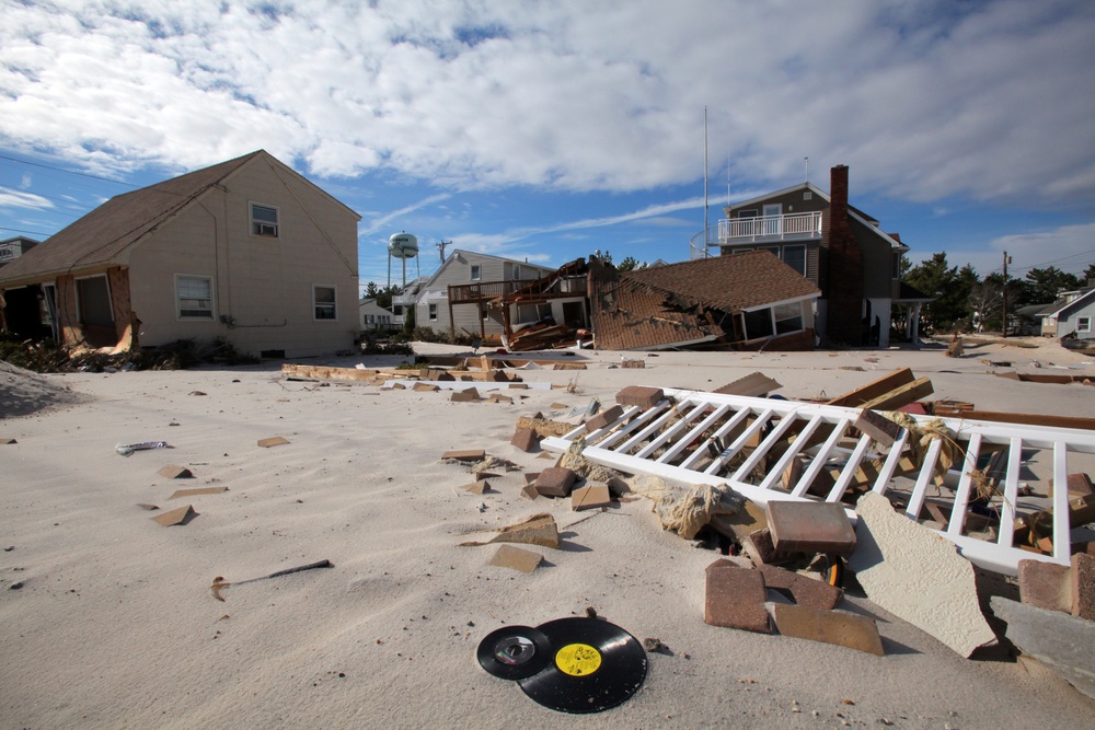 NJ Guard engineers perform beach replenishment operations