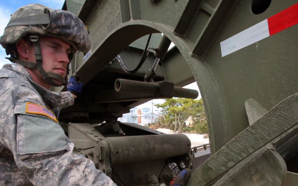 NJ Guard engineers perform beach replenishment operations