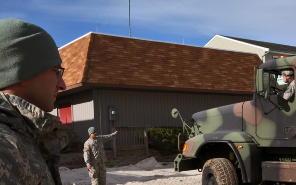 NJ Guard engineers perform beach replenishment operations