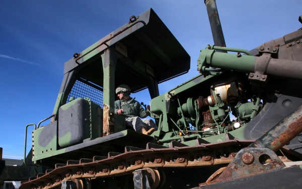 NJ Guard engineers perform beach replenishment operations