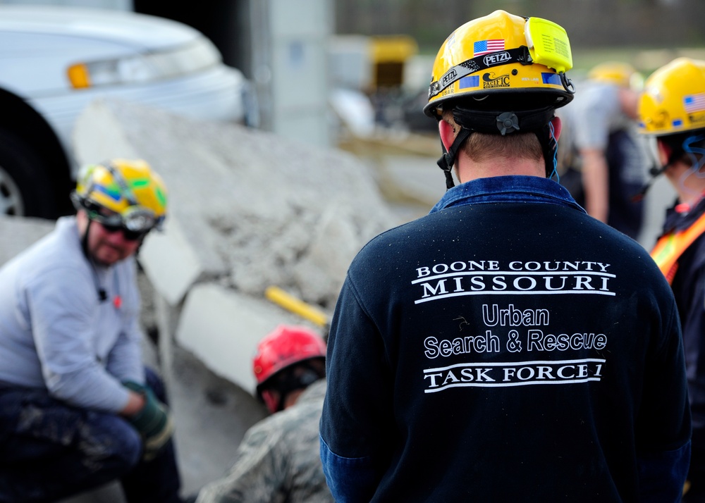 Missouri National Guard Natural Disaster Exercise