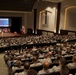 Commandant of the Marine Corps, Gen. James F. Amos speaks to students