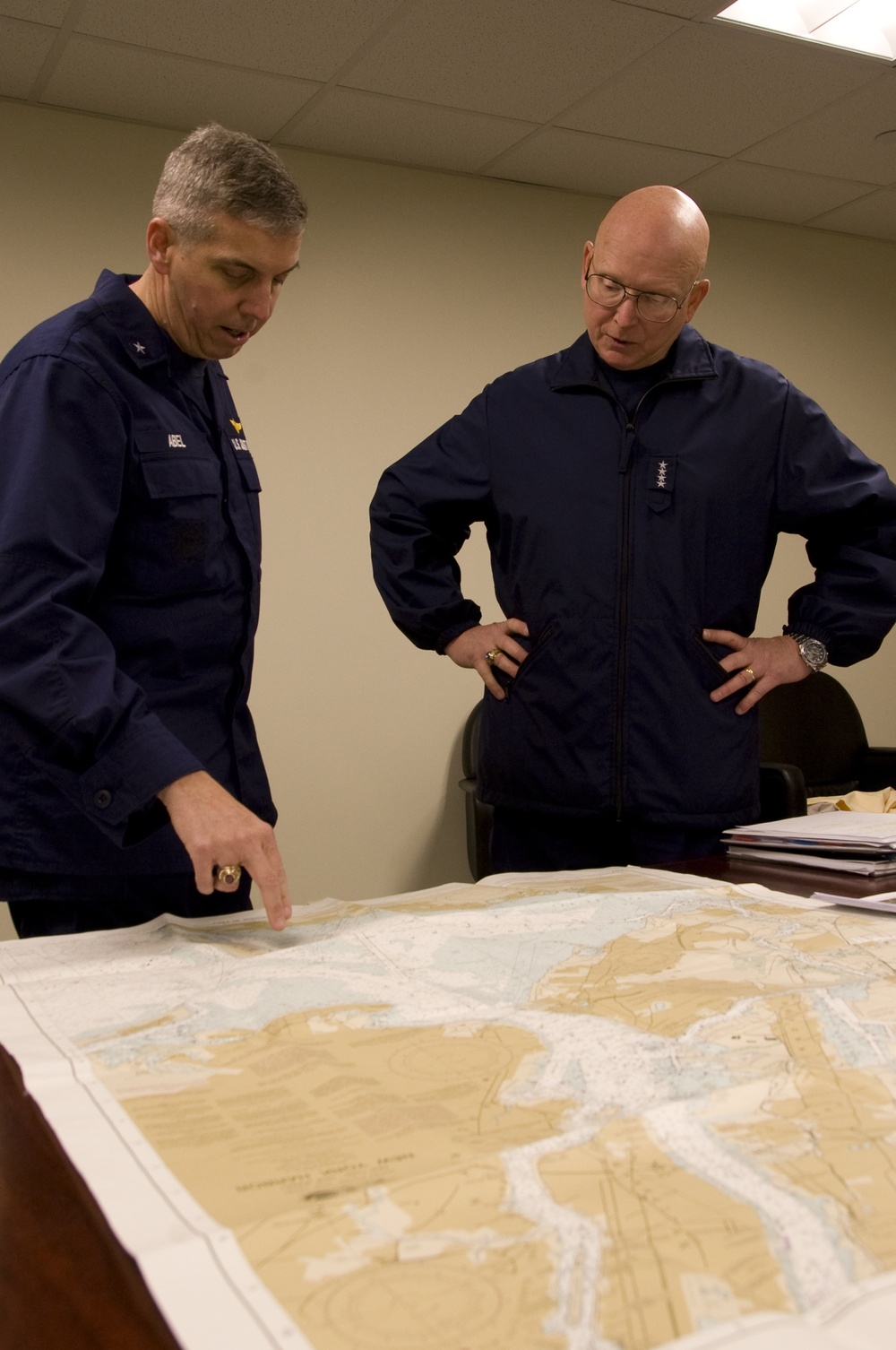 Coast Guard commandant visits Station Sandy Hook