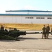 Mike Battery prepares for artillery training at Camp Fuji