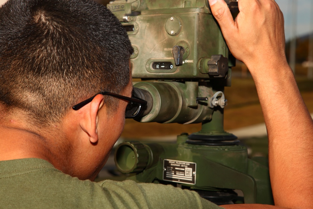 Mike Battery prepares for artillery training