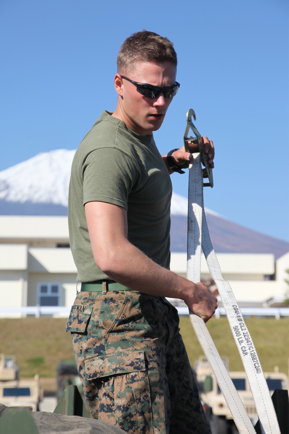 Mike Battery prepares for artillery training