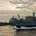 USS Nimitz replenishment at sea