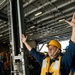 USS Nimitz replenishment at sea