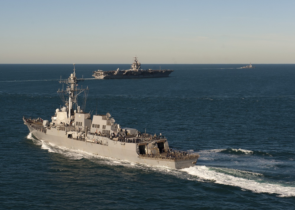 USS James E. Williams underway