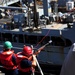 USS Rushmore replenishment at sea