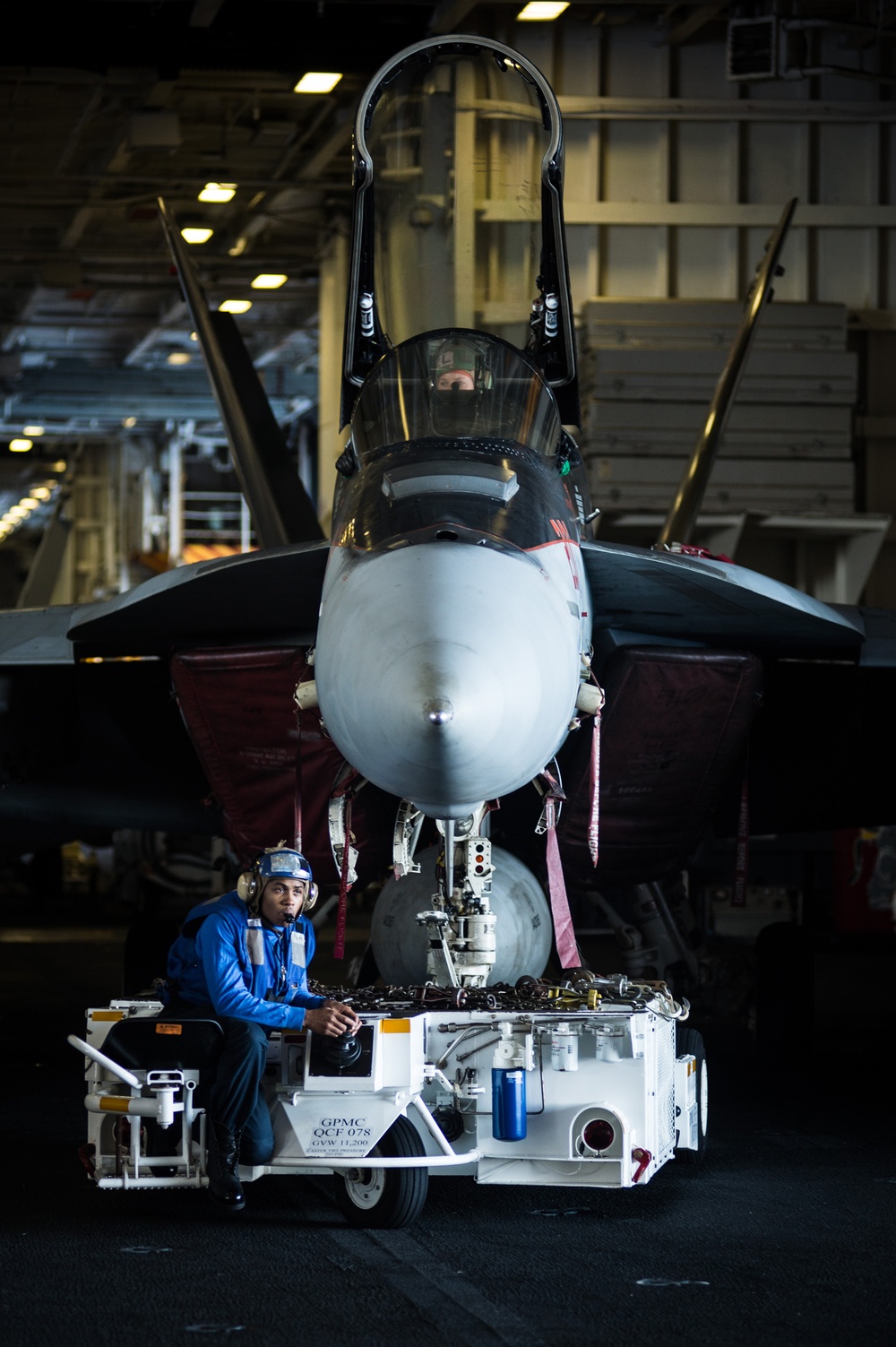 USS Nimitz crew conducts aircraft operations