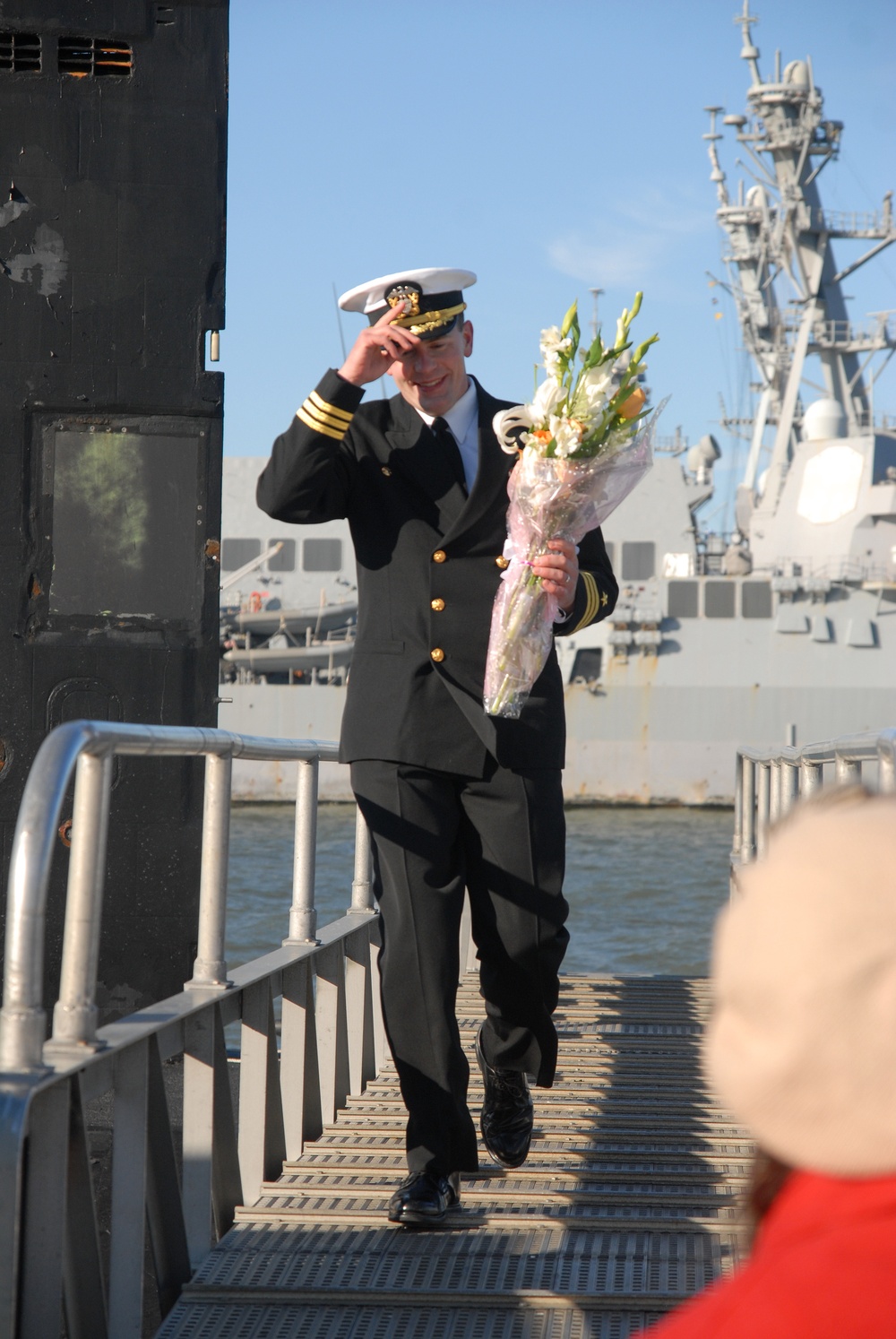 USS Boise returns to port