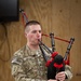 Army lieutenant entertains deployed soldiers with 'piper' skills