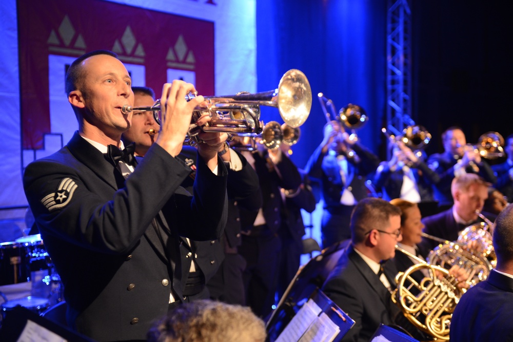 USAFE Concert Band tours Poland; builds partnerships through music