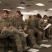 Alaska Army National Guardsmen receive re-deployment briefings, prepare for return to Alaska