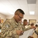 Alaska Army National Guardsmen receive re-deployment briefings, prepare for return to Alaska