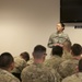 Alaska Army National Guardsmen receive re-deployment briefings, prepare for return to Alaska