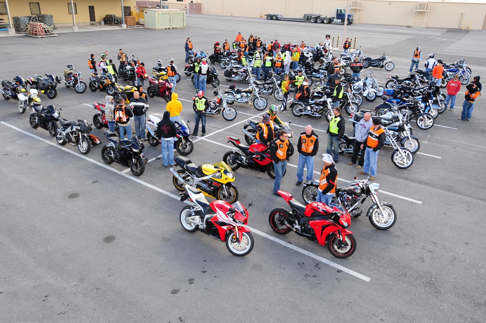 820th Red Horse Motorcycle Mentorship Safety Ride