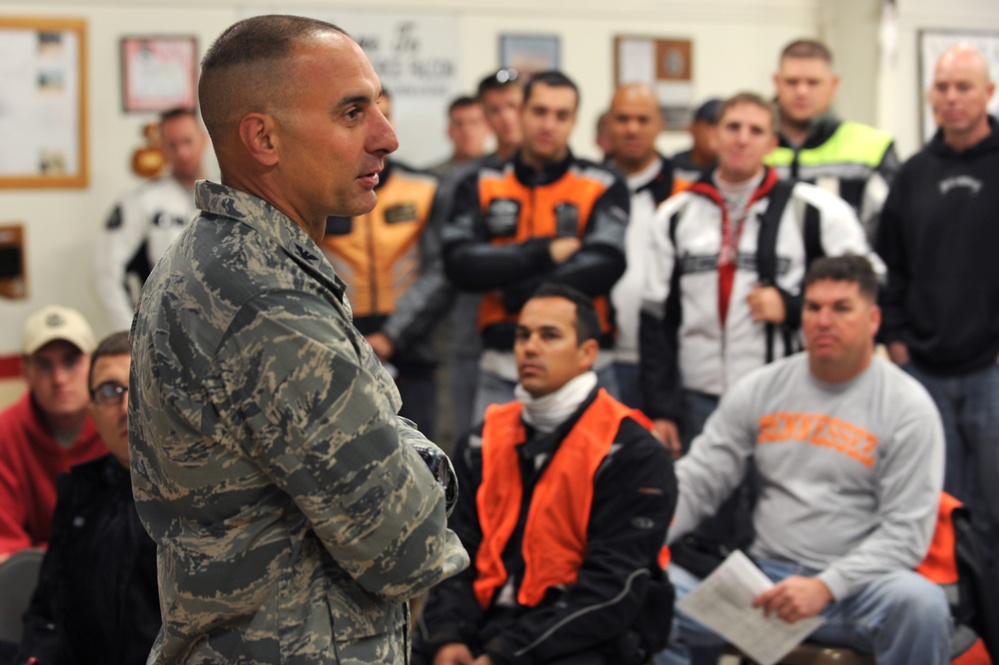 820th Red Horse Motorcycle Mentorship Safety Ride