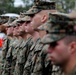 Marines supporting Hurricane Sandy relief celebrate Corps' 237th birthday