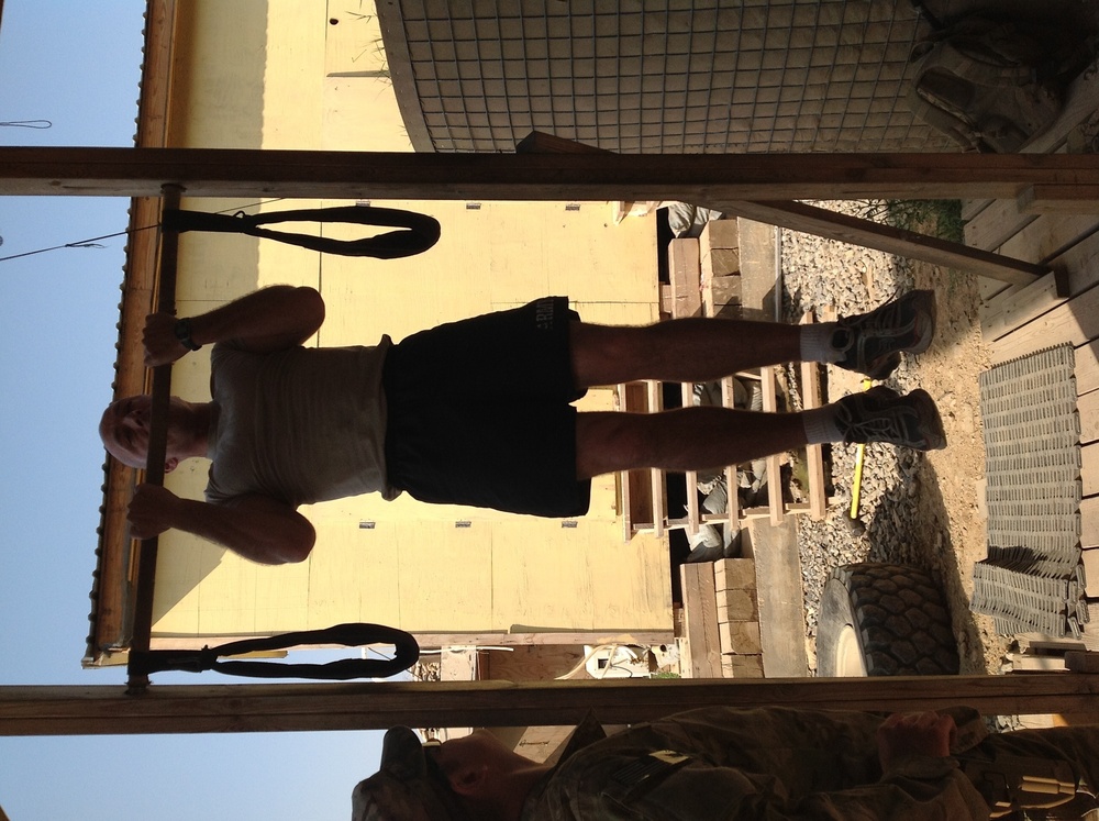 Competition promotes physical fitness during deployment