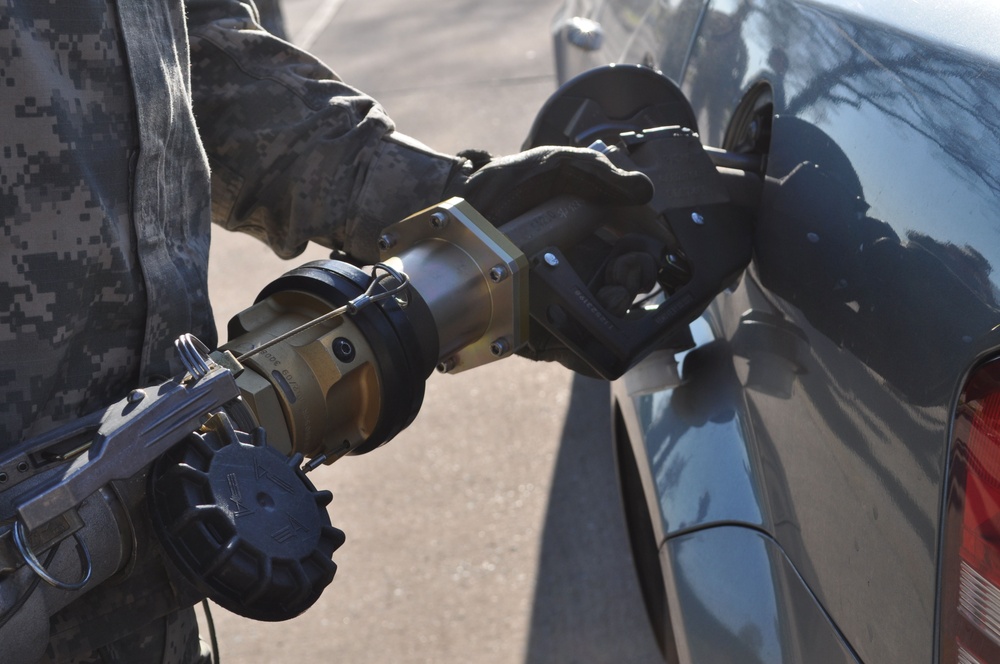 Command Group Visits Disaster Areas, Fort Hamilton