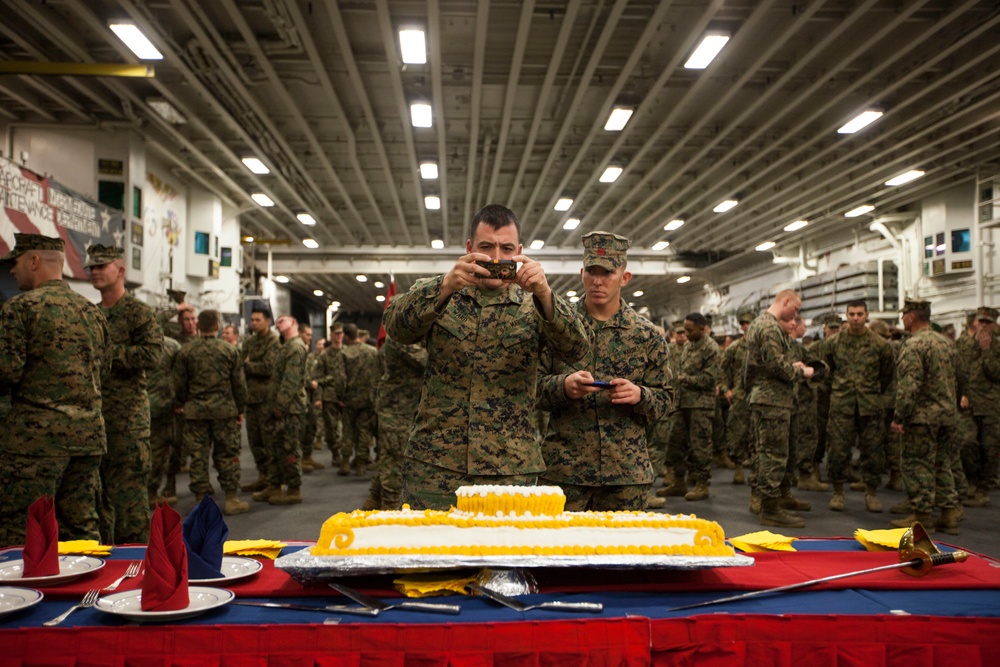 26th MEU Marine Corps Birthday Ceremony