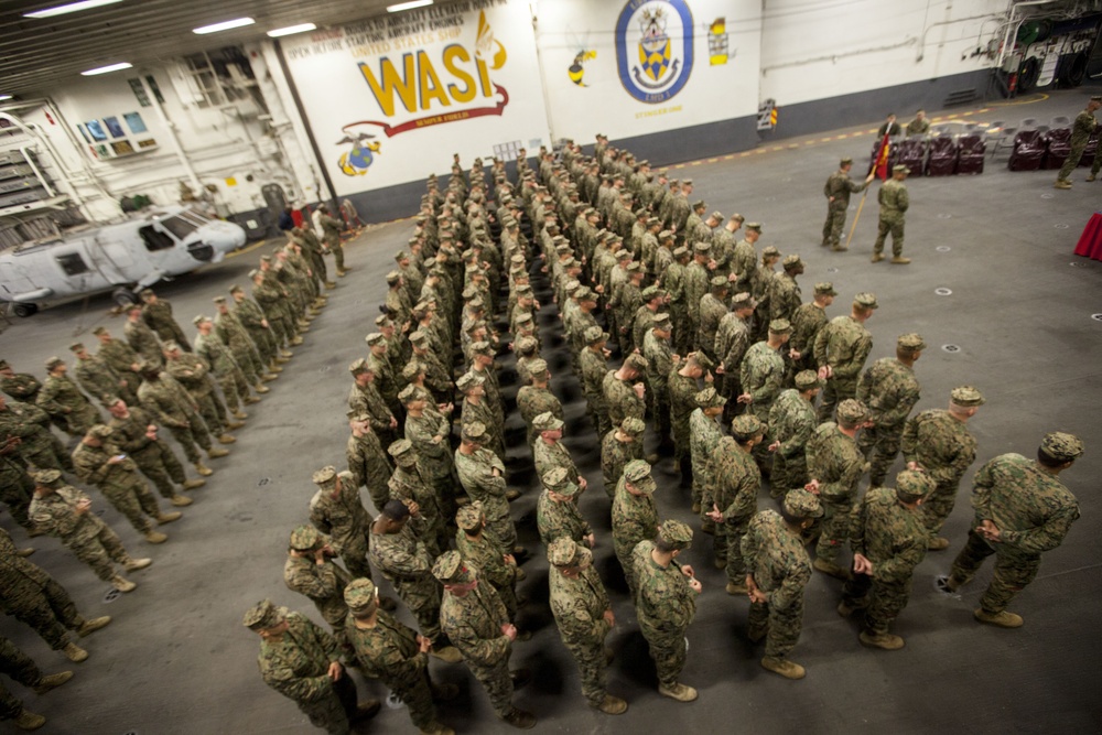 26th MEU Marine Corps Birthday Ceremony