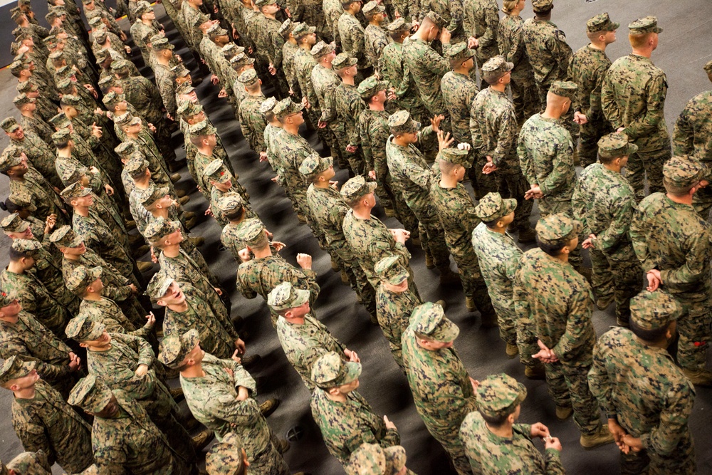 26th MEU Marine Corps Birthday Ceremony