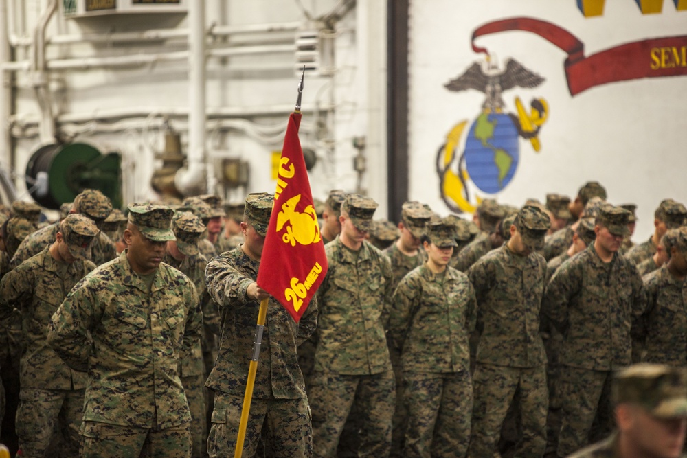 26th MEU Marine Corps Birthday Ceremony