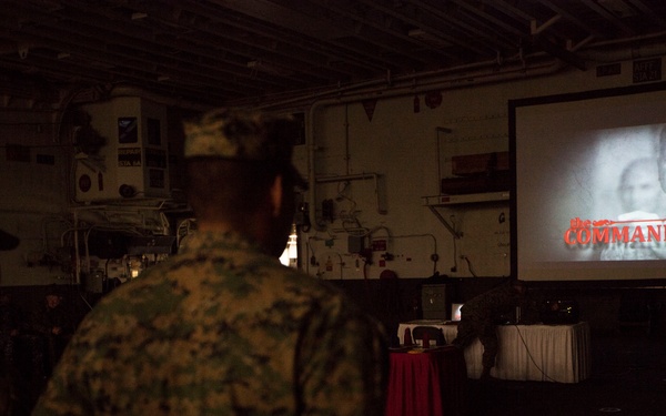 26th MEU Marine Corps Birthday Ceremony