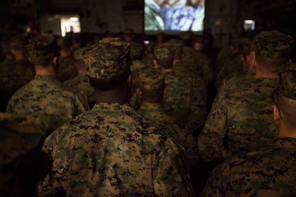 26th MEU Marine Corps Birthday Ceremony