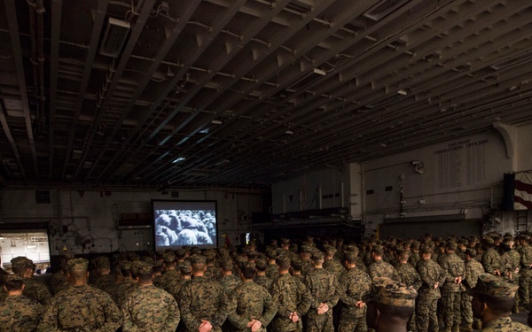 26th MEU Marine Corps Birthday Ceremony