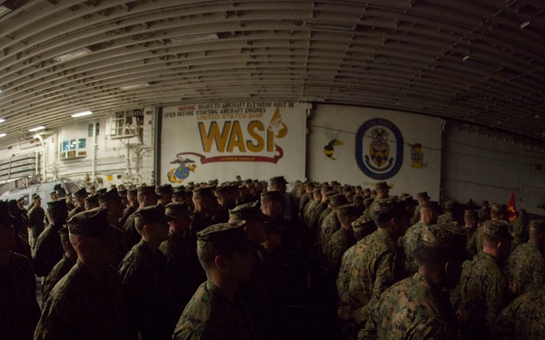 26th MEU Marine Corps Birthday Ceremony