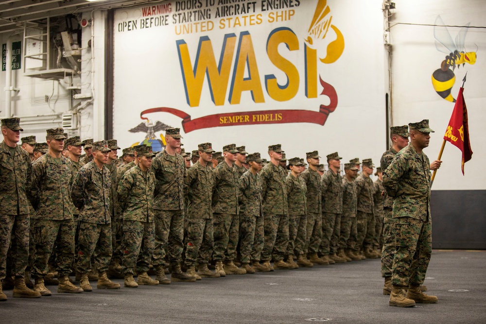 26th MEU Marine Corps Birthday Ceremony