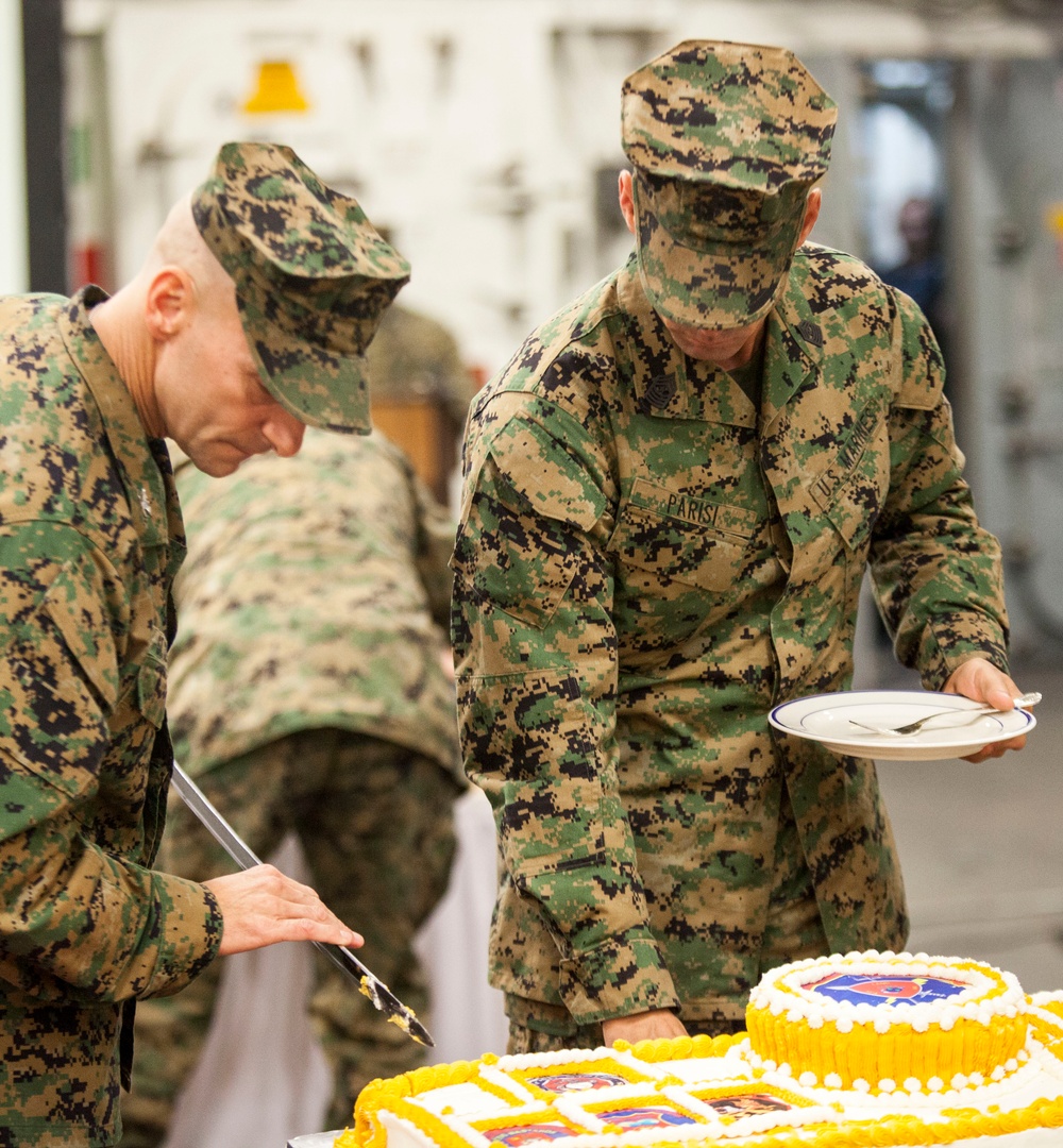 26th MEU Marine Corps Birthday Ceremony